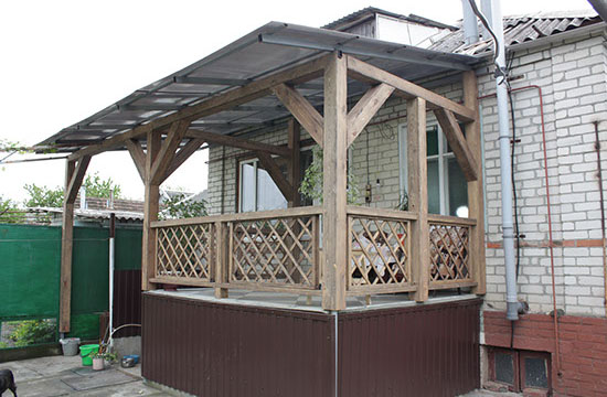 Уличная  терраса