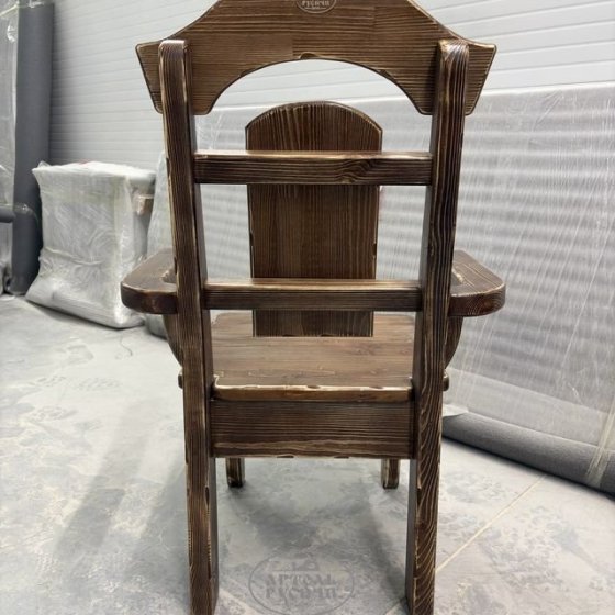 Кресло из дерева под старину «Белгородское»